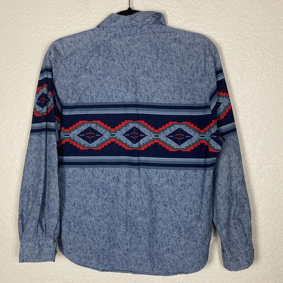 Vintage roper printed button down - Picture 5 of 5